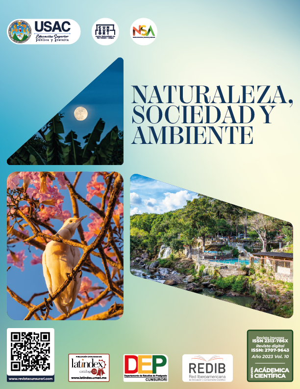 					Ver Vol. 10 Núm. 1 (2023): Revista Naturaleza, Sociedad y Ambiente
				